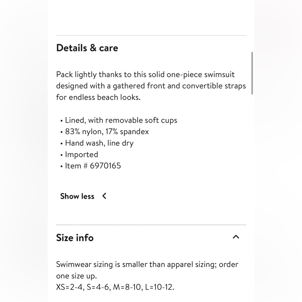 Becca multiway one-piece swimsuit - Picture 6 of 6